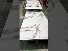 إنتاج صفائح الرخام بالأشعة فوق البنفسجية