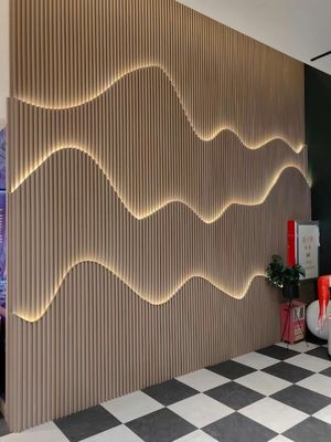 23MM wall panels wpc For Interior Wall And Ceiling Decoration