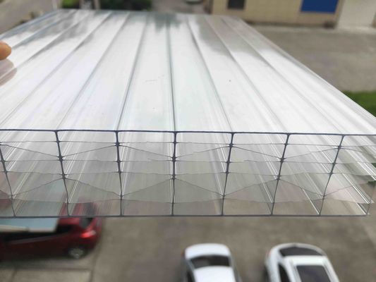 25mm Multi Wall Polycarbonate Sheets For Trucks Aerodynamic Barrier High Impact