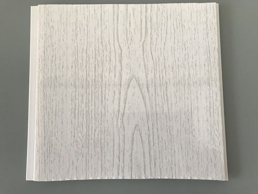 لوحات مقاومة الشيخوخة - مقاومة الخشب PVC 250 × 7mm 2.5kg / Sqm