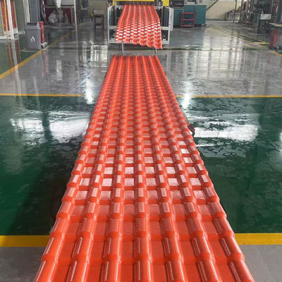 Fireproof external Anti-UV pvc corrugated roofing sheet Popular UPVC plastic roof tiles Synthetic tiles with ASA coating
