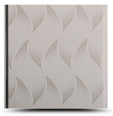 تصاميم ملونة شائعة لوحة PVC للسقف والجدار الموجة المطبوعة لوحة الحمام الحائطية