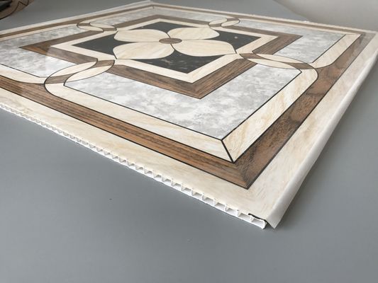 زهرة تصاميم البلاستيك كاذبة السقف بلاط العسل الأسقف ميزة