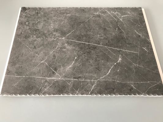 ألواح حائط المرآب المقاومة للآثار العالية للجدار للزخرفة الداخلية ألوان الرخام ألواح حائط ألياف الخيزران