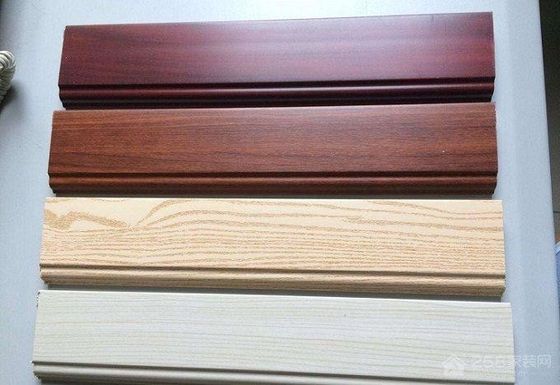 Anti Mold PVC Baseboard Flexible Environmentally Friendly