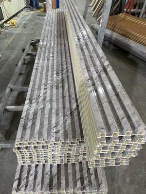 OEM PVC Slat Acoustic Panels Decorative WPC Panel For Wall And Ceiling