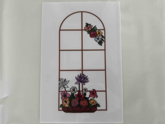 طباعة الأشعة فوق البنفسجية أوراق البوليستيرين الطباعة ثلاثية الأبعاد الأوراق الزخرفية أوراق PS اللون الأبيض لوحة إعلانية