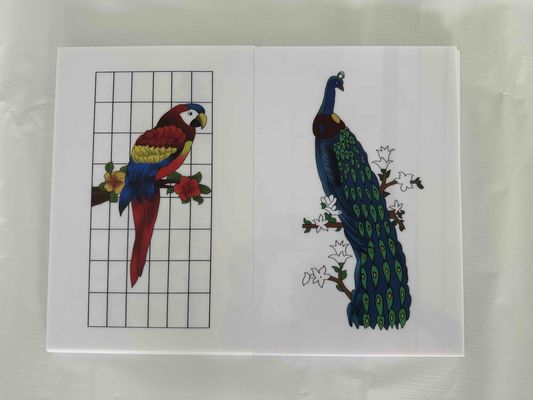 ألوان البوليستيرين أوراق بلاستيكية حوافز الباب التزيينية ألواح حوافز الباب البلاستيكية الطباعة الزخرفية أوراق PS