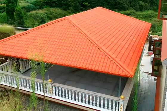 1050mm Width Plastic Wavy Roofing ASA Pvc Roof Tiles UV Resistant UPVC Roofing Sheets