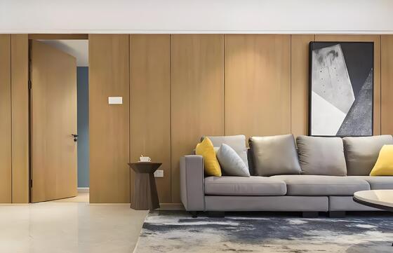 5mm / 8mm Thickness Carbon Crystal Plate Bamboo Charcoal Fiber Wood Veneer Pvc Foam Board For Indoor Wall Decorative