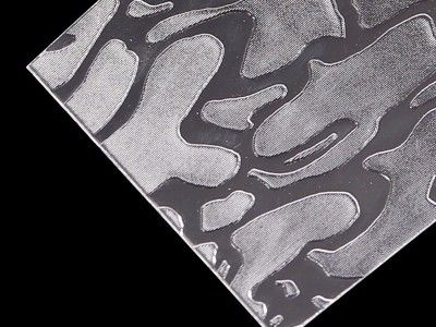 2mm نسيج أوراق البوليستيرين لباب الاستحمام أنماط مختلفة أوراق PS واضحة للشواطئ